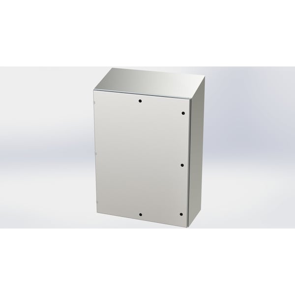 1/4 Turn Latch Electrical Enclosures, 48 in H, 16 in D, 36 in W, NEMA 3R, 4, 4X, 12, 13